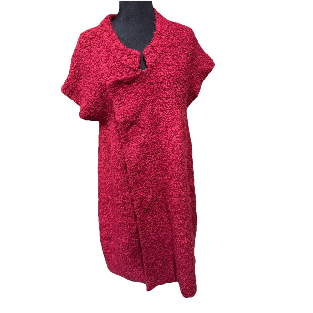 Free People Textured Red Mini Dress